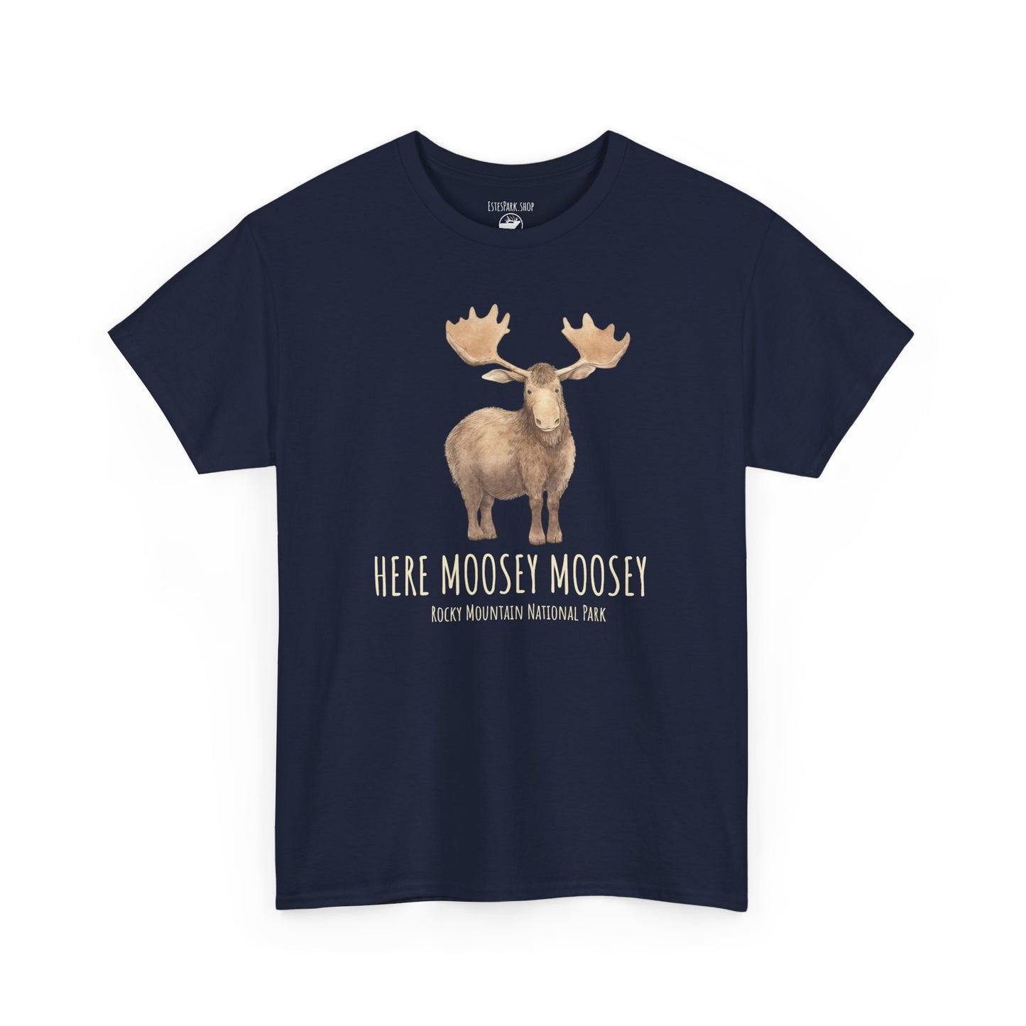 Here Moosey Moosey | Adult Cotton Tee