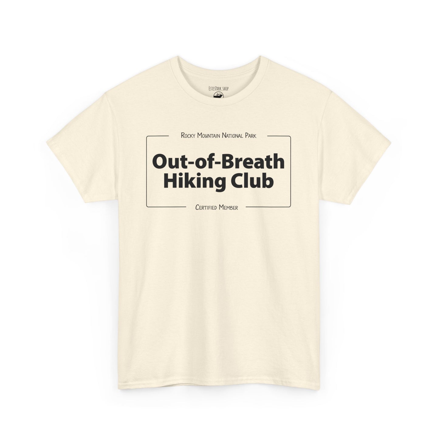 Out of Breath Hiking Club | RMNP | Heavy Cotton Tee