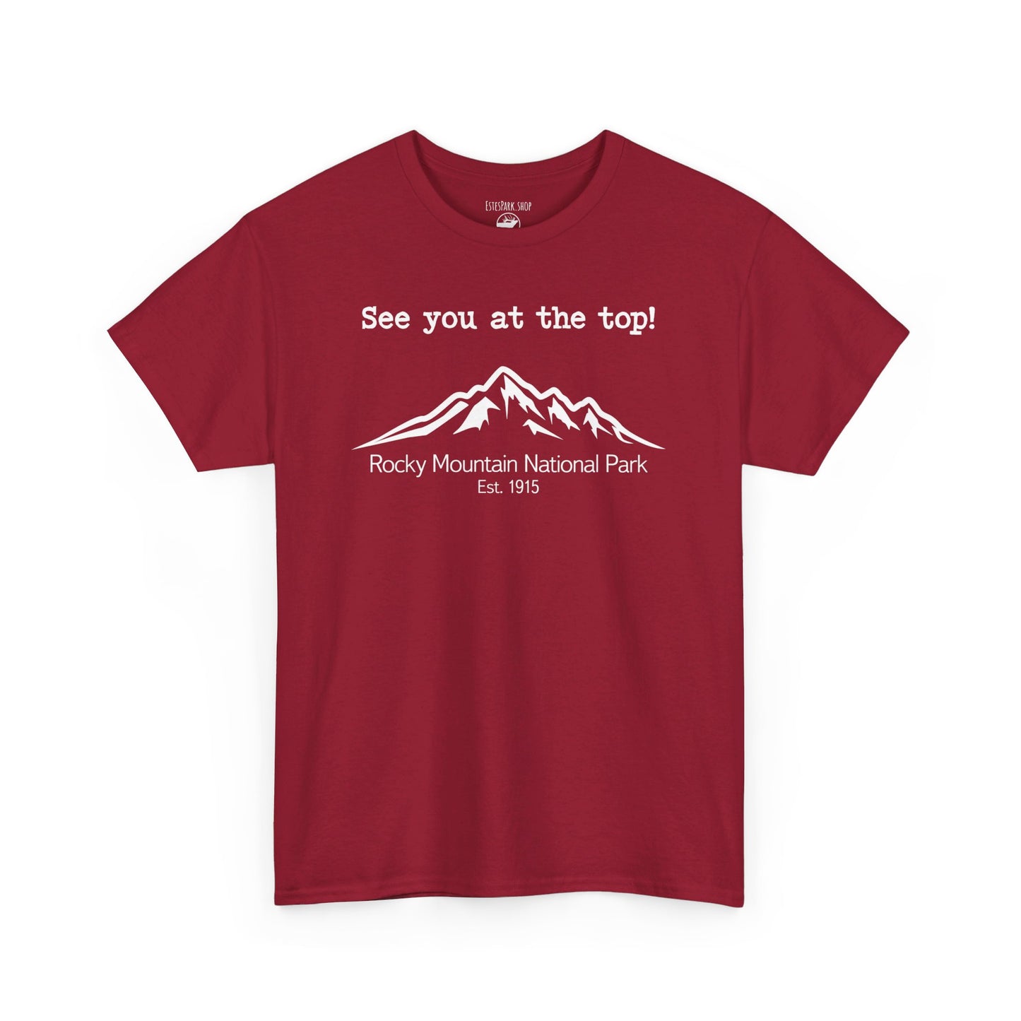 See You At The Top | RMNP | Adult Cotton Tee