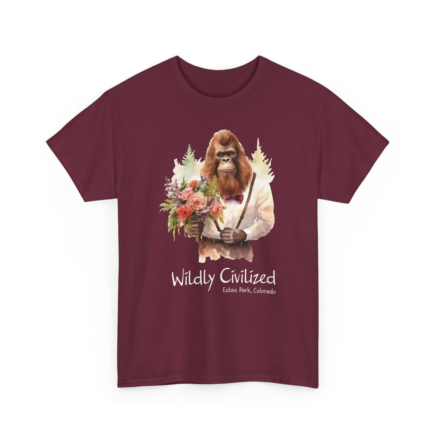 Wildly Civilized | Bigfoot | Heavy Cotton Tee