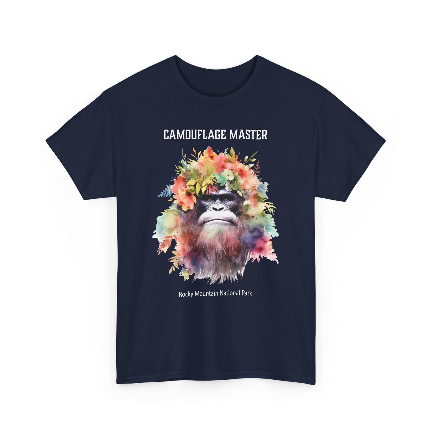 Camouflage Master | Bigfoot | Adult Cotton Tee