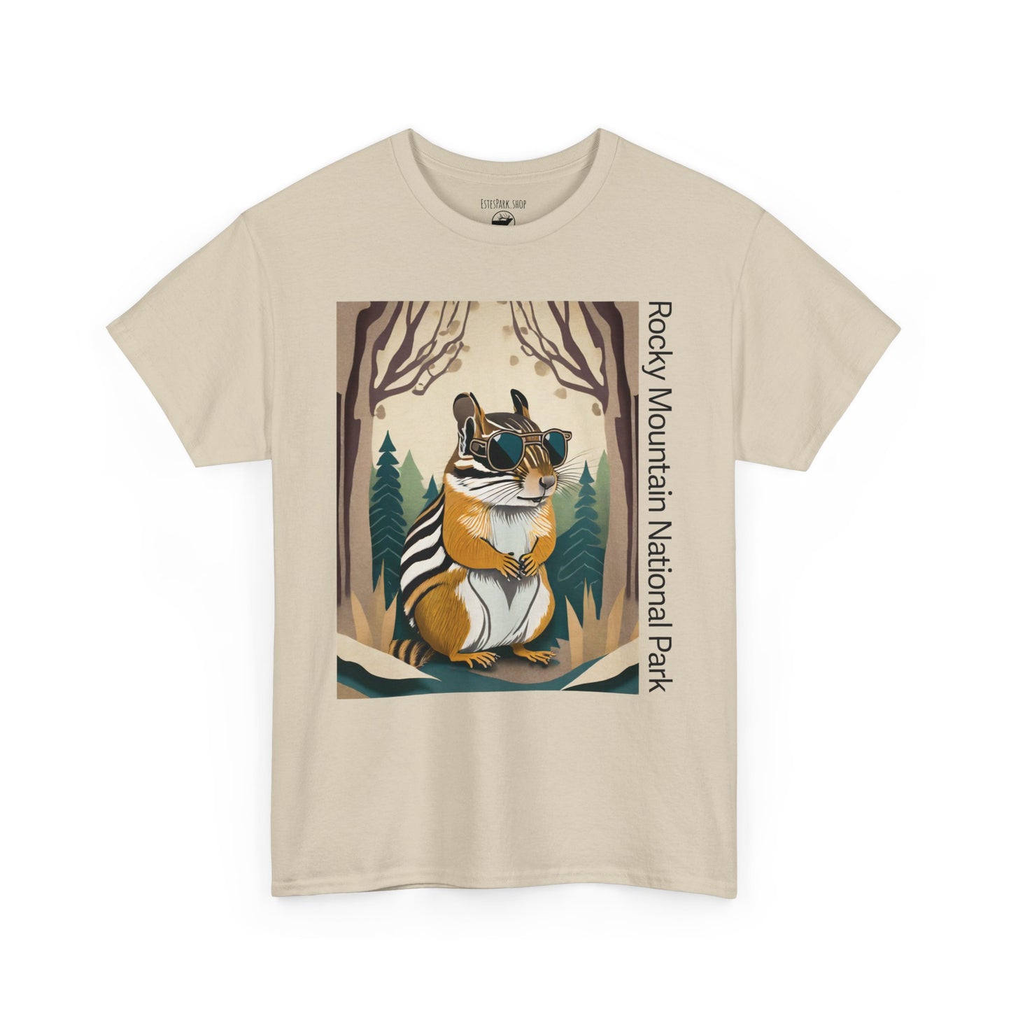 GMGS (Not a Chipmunk) | Layered Paper | RMNP | Adult Cotton Tee