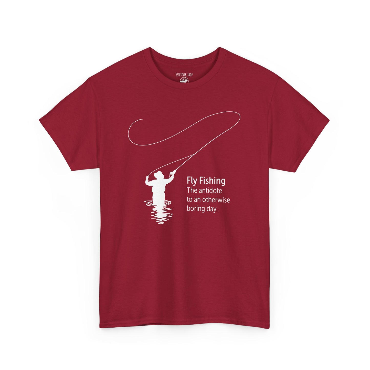 Fly Fishing: The Antidote to a Boring Day | RMNP | Adult Cotton Tee