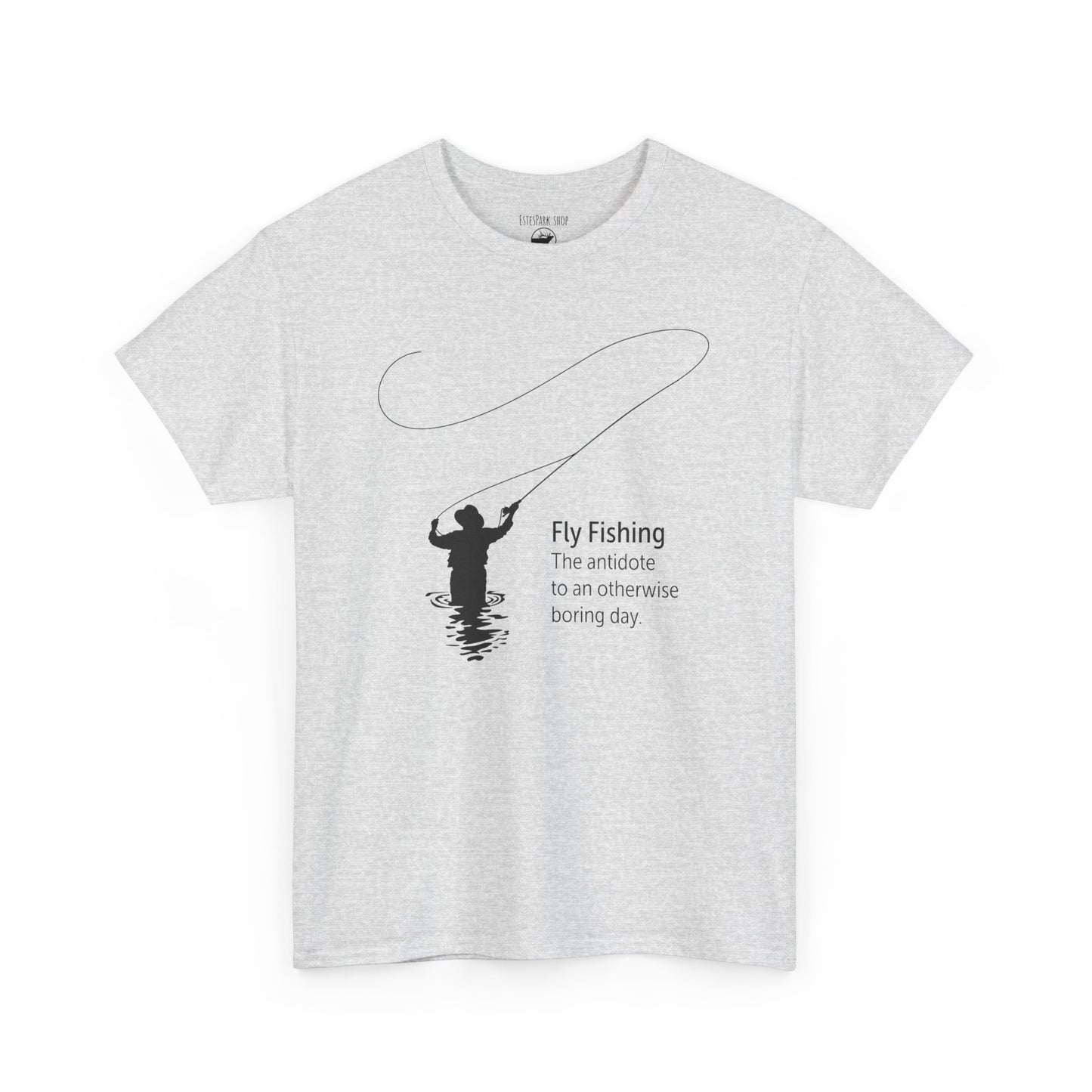 Fly Fishing: The Antidote to a Boring Day | RMNP | Adult Cotton Tee