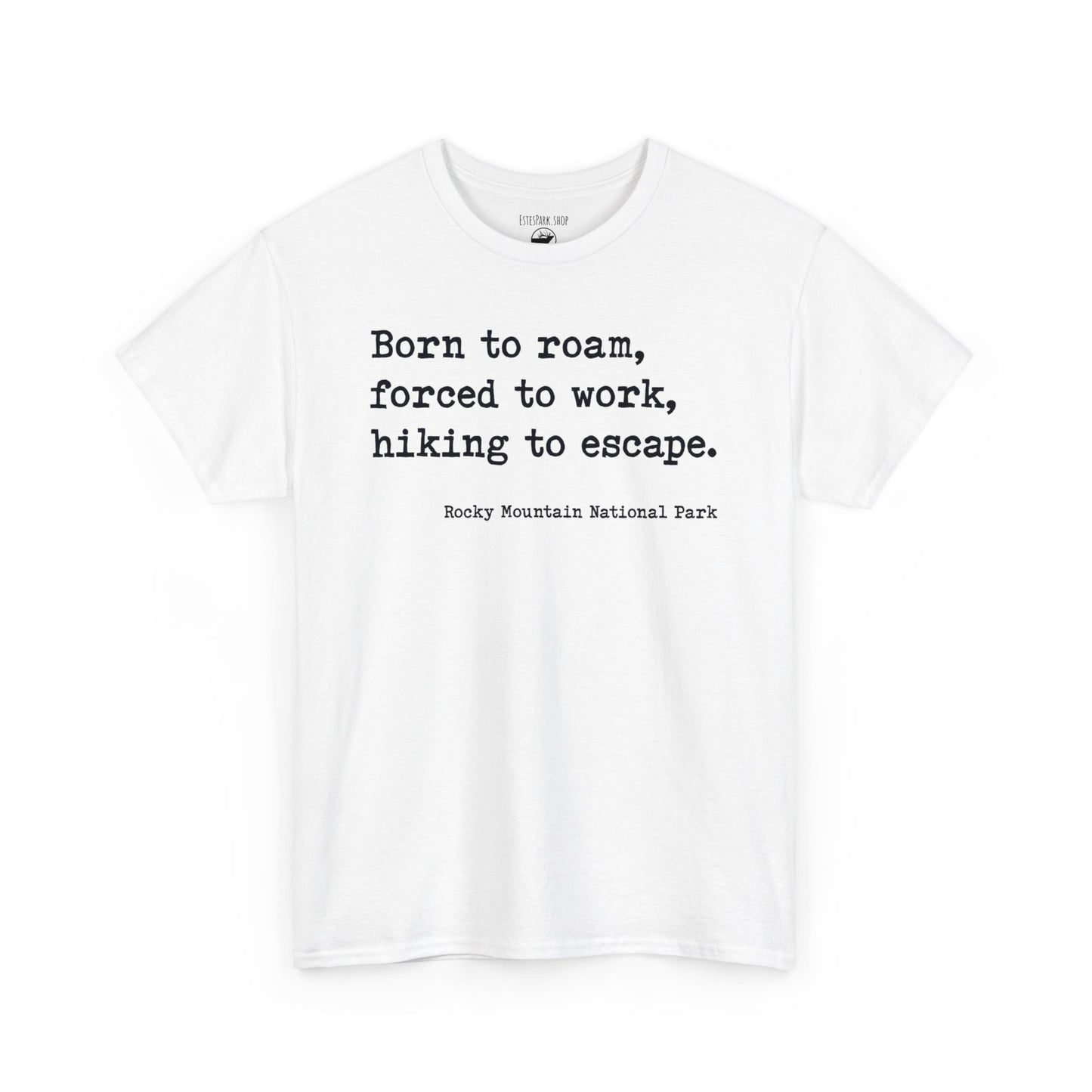Born to Roam | RMNP | Adult Cotton Tee