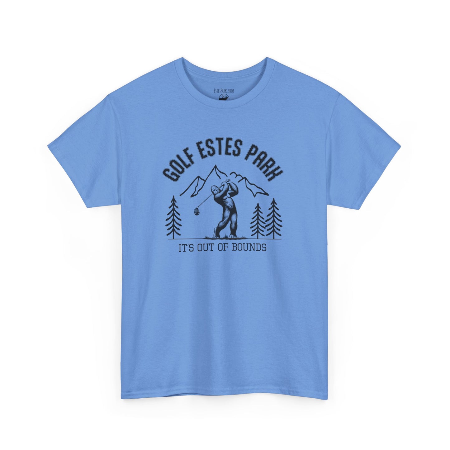 Golf Estes Park | Bigfoot | RMNP | Adult Cotton Tee