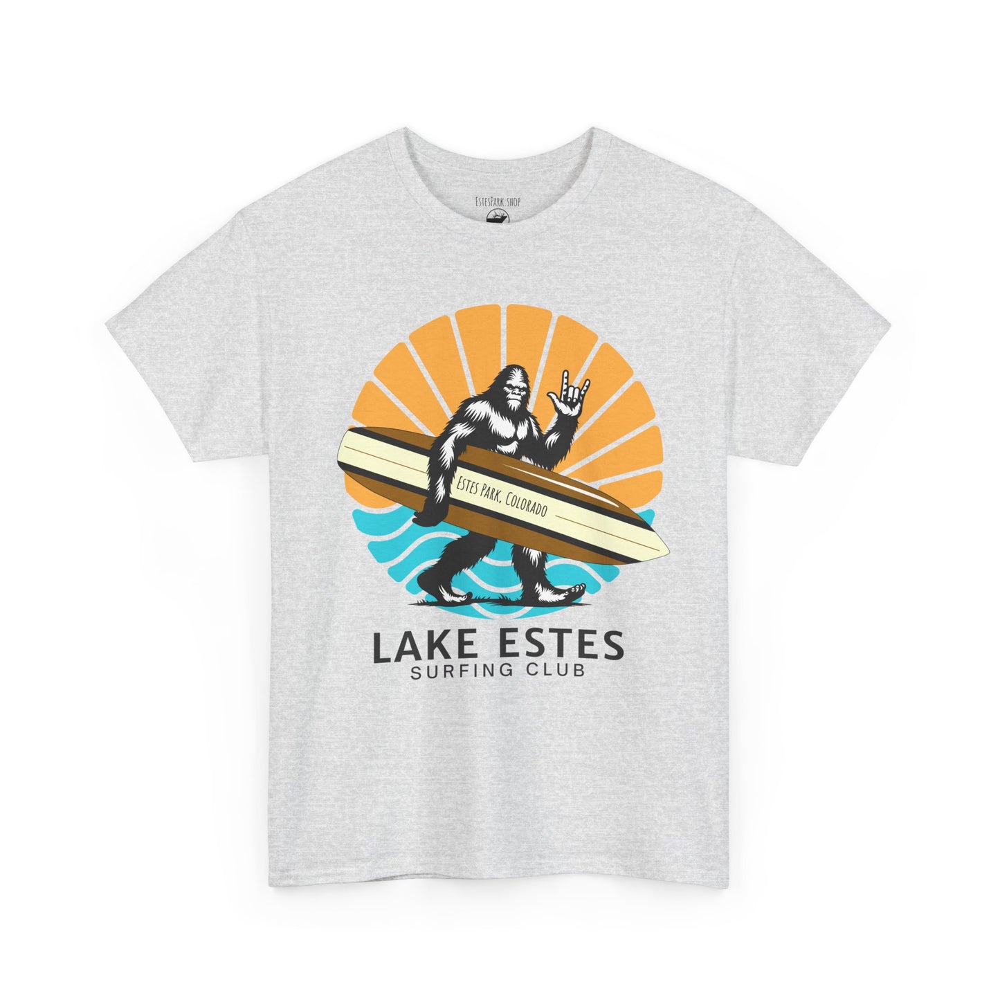Lake Estes Surfing Club | Bigfoot | Adult Cotton Tee