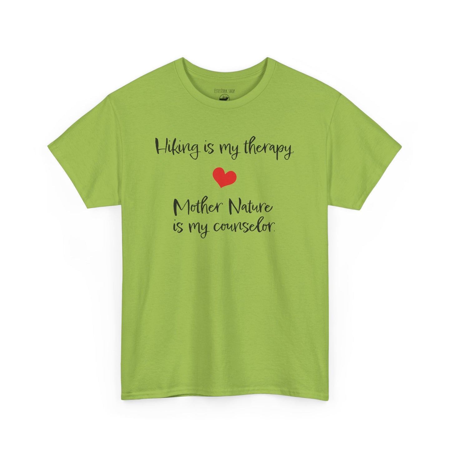 Hiking is My Therapy | Adult Cotton Tee