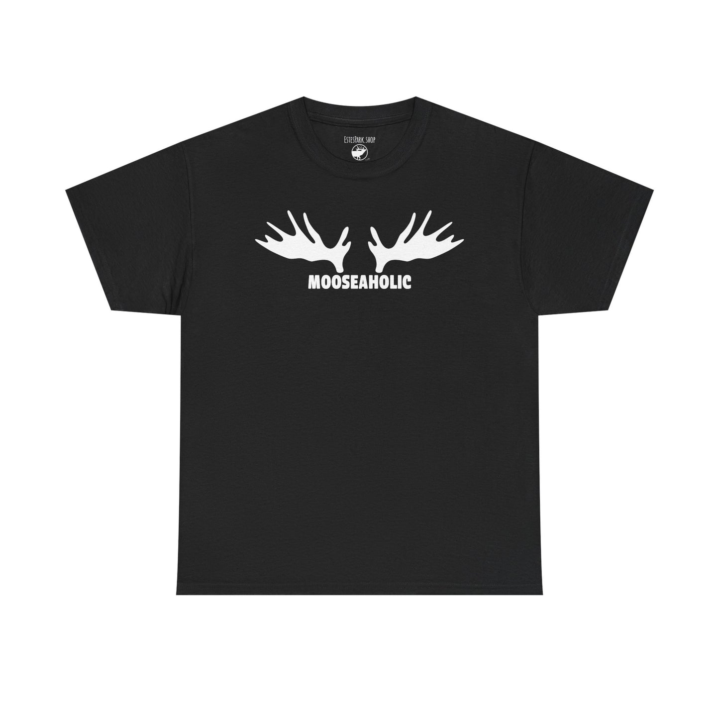 MOOSEAHOLIC | Adult Cotton Tee