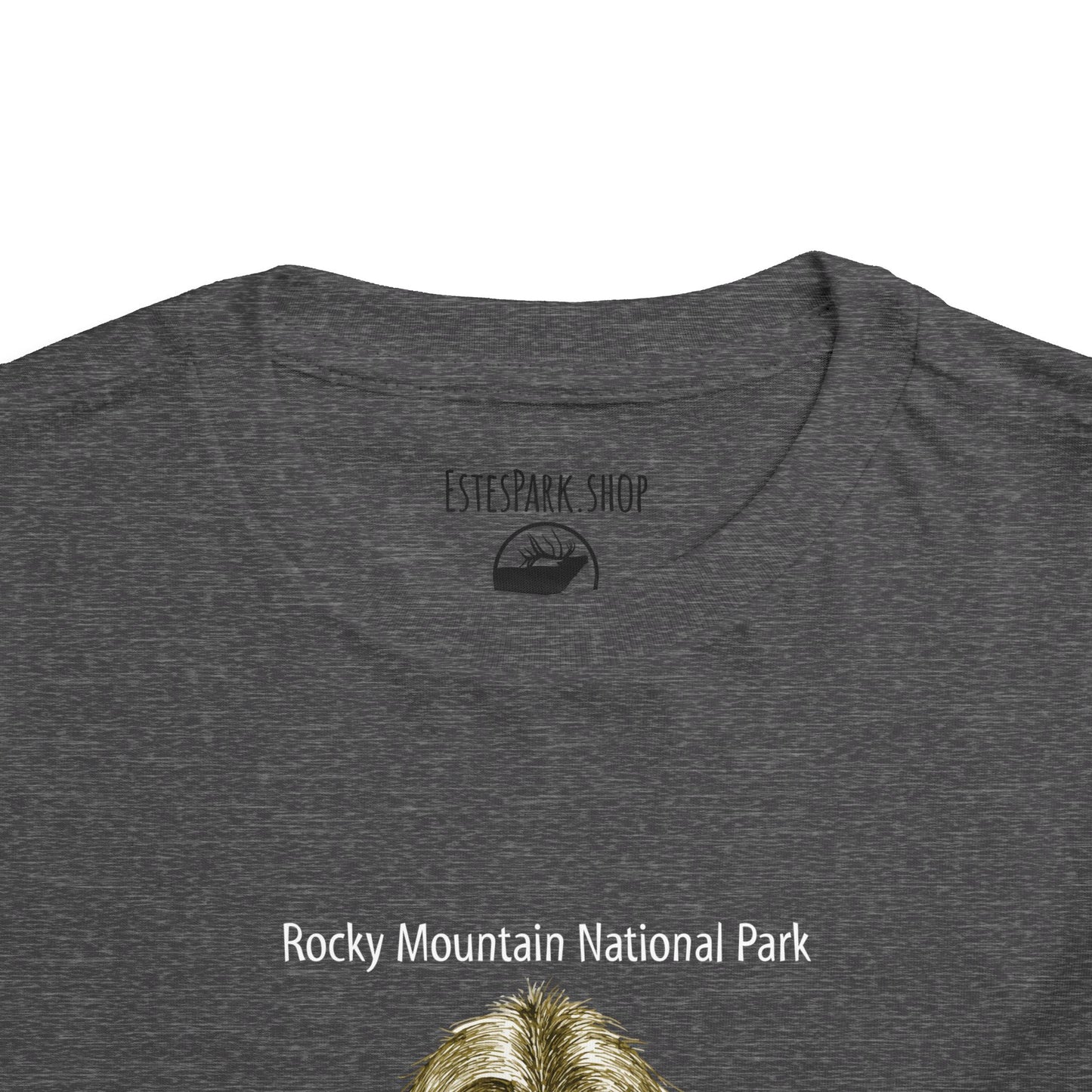 Hippie Bigfoot | RMNP | Cotton Toddler Tshirt