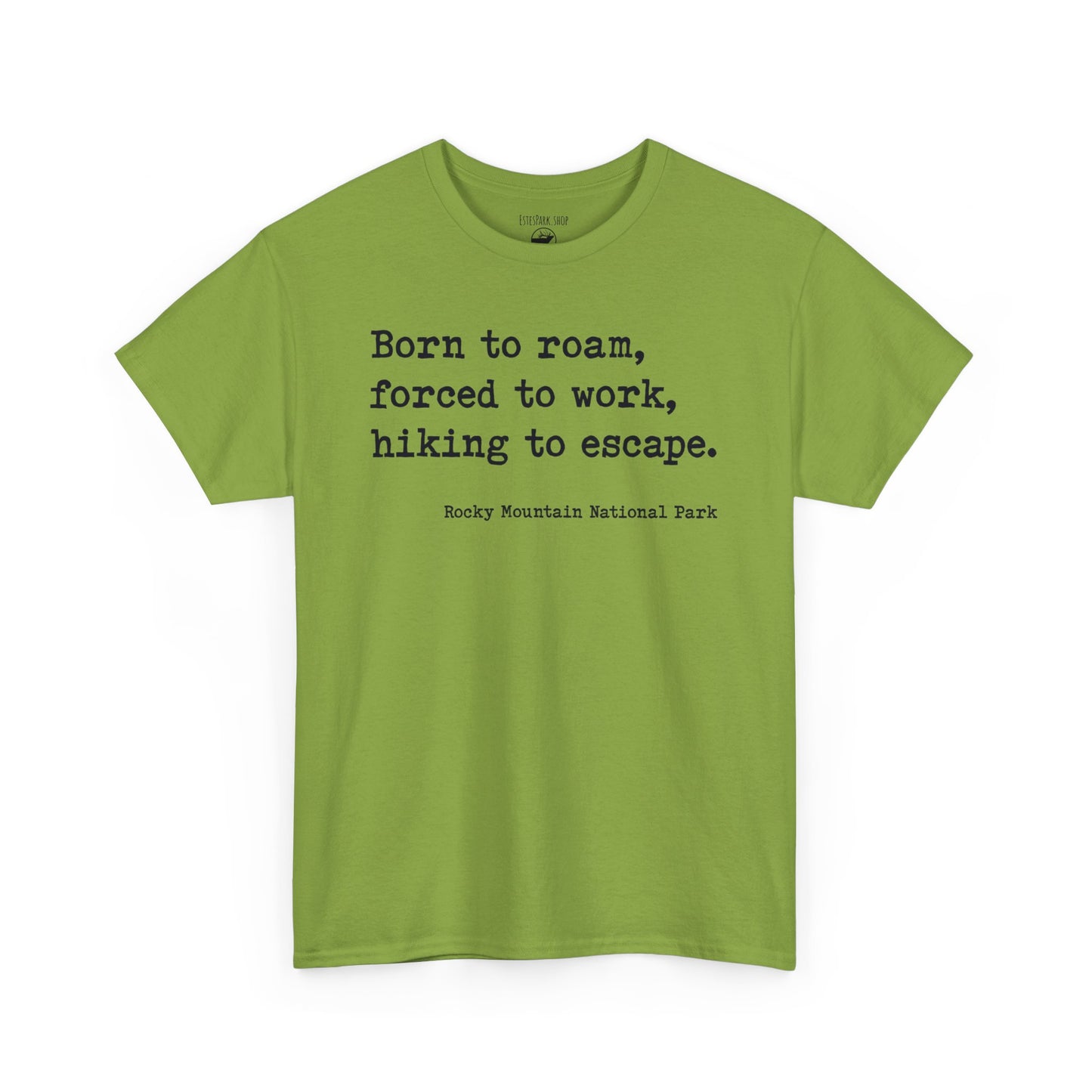 Born to Roam | RMNP | Adult Cotton Tee