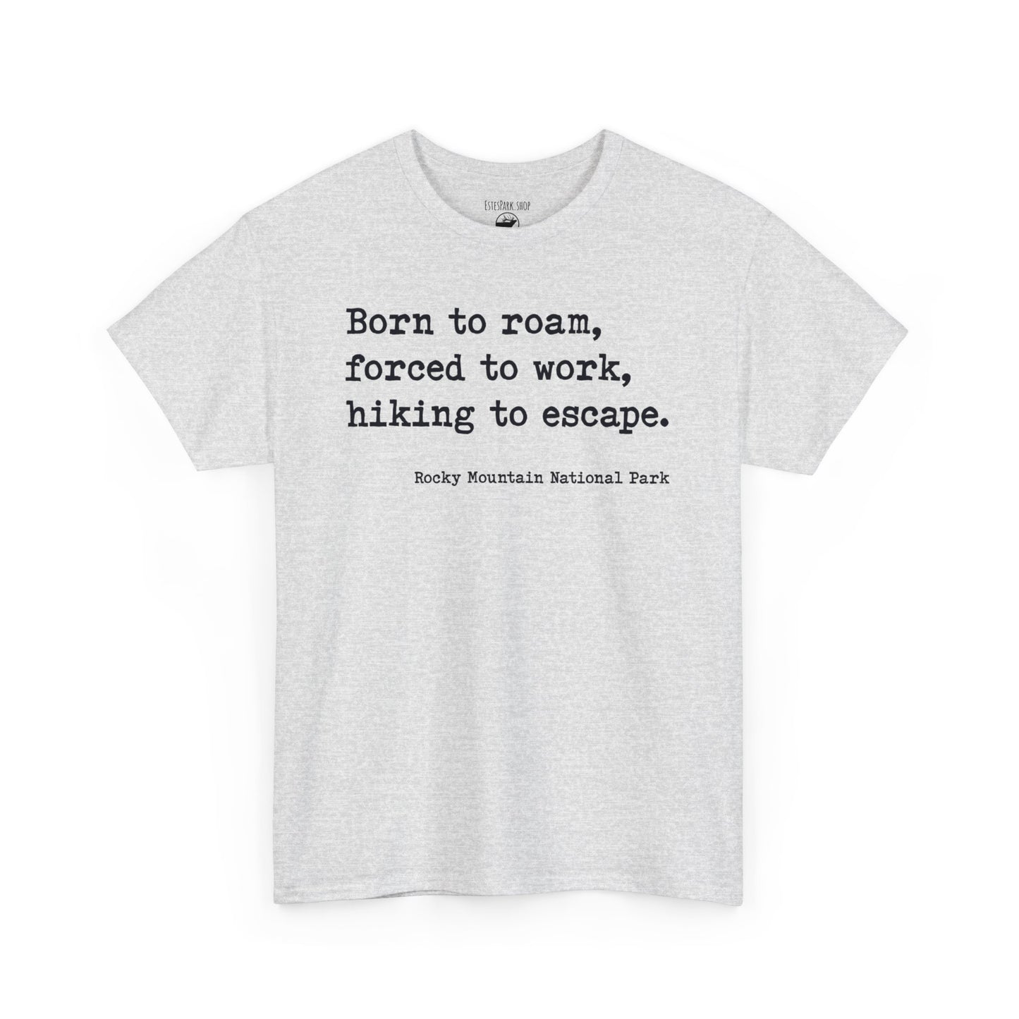 Born to Roam | RMNP | Adult Cotton Tee