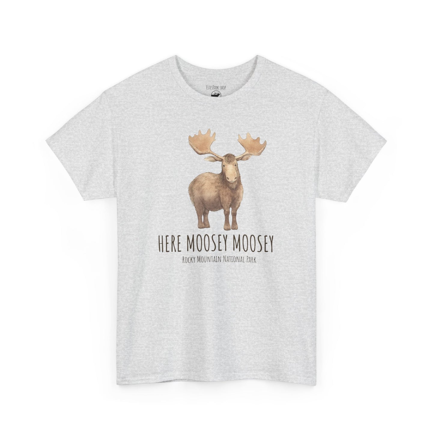 Here Moosey Moosey | Adult Cotton Tee
