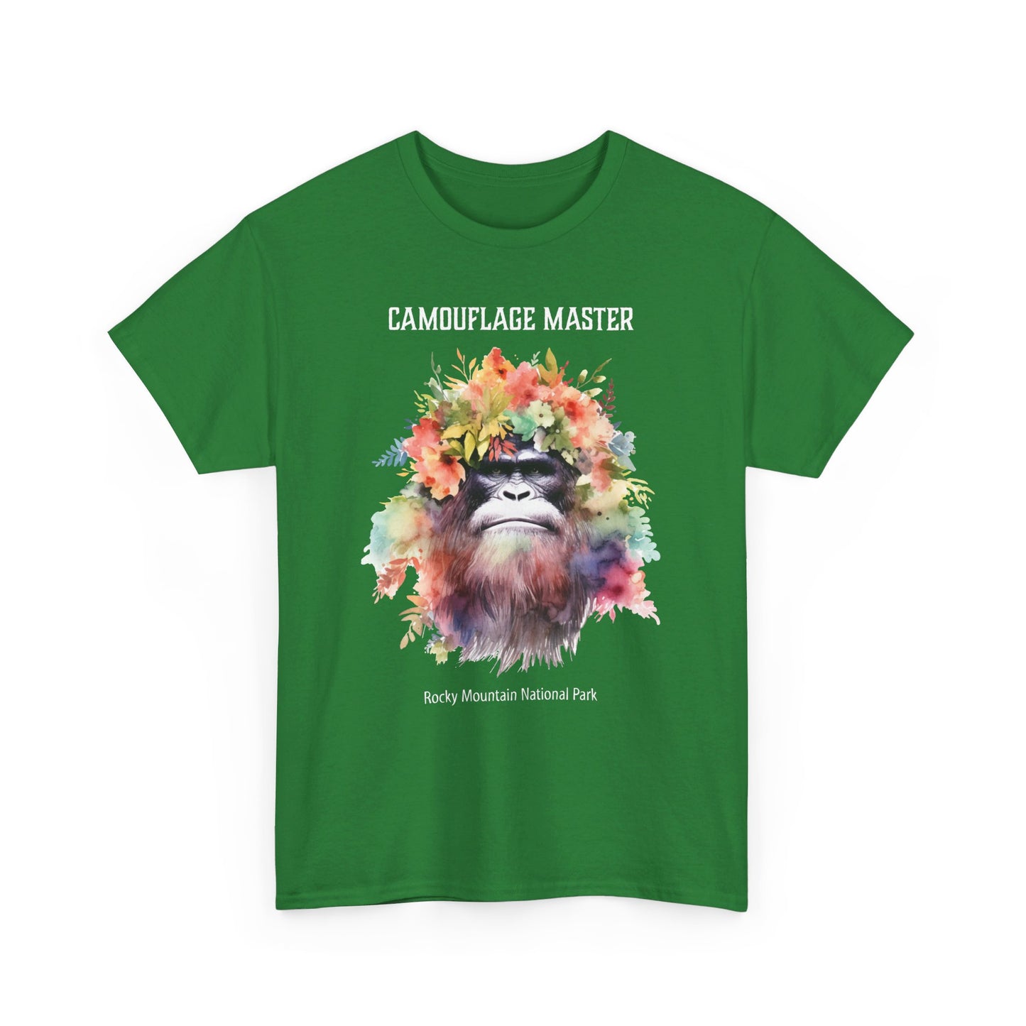 Camouflage Master | Bigfoot | Adult Cotton Tee