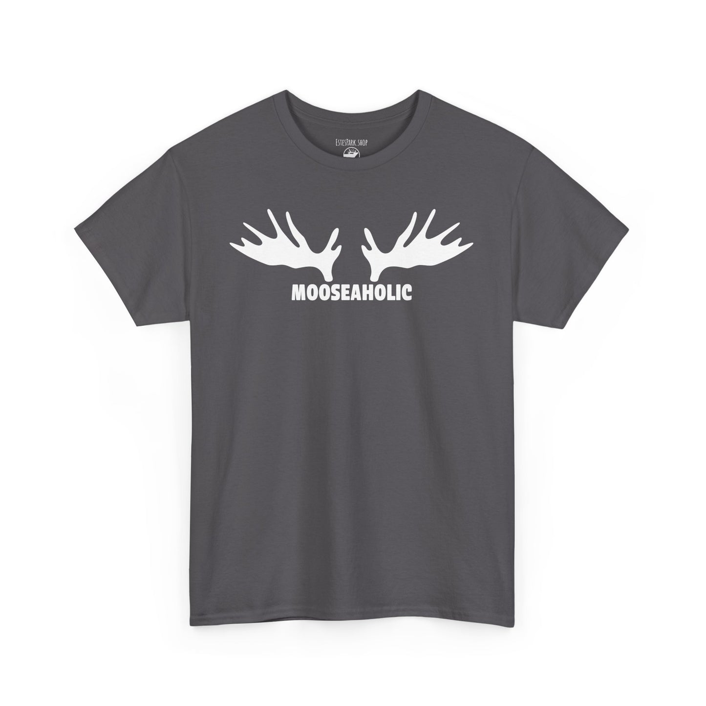 MOOSEAHOLIC | Adult Cotton Tee