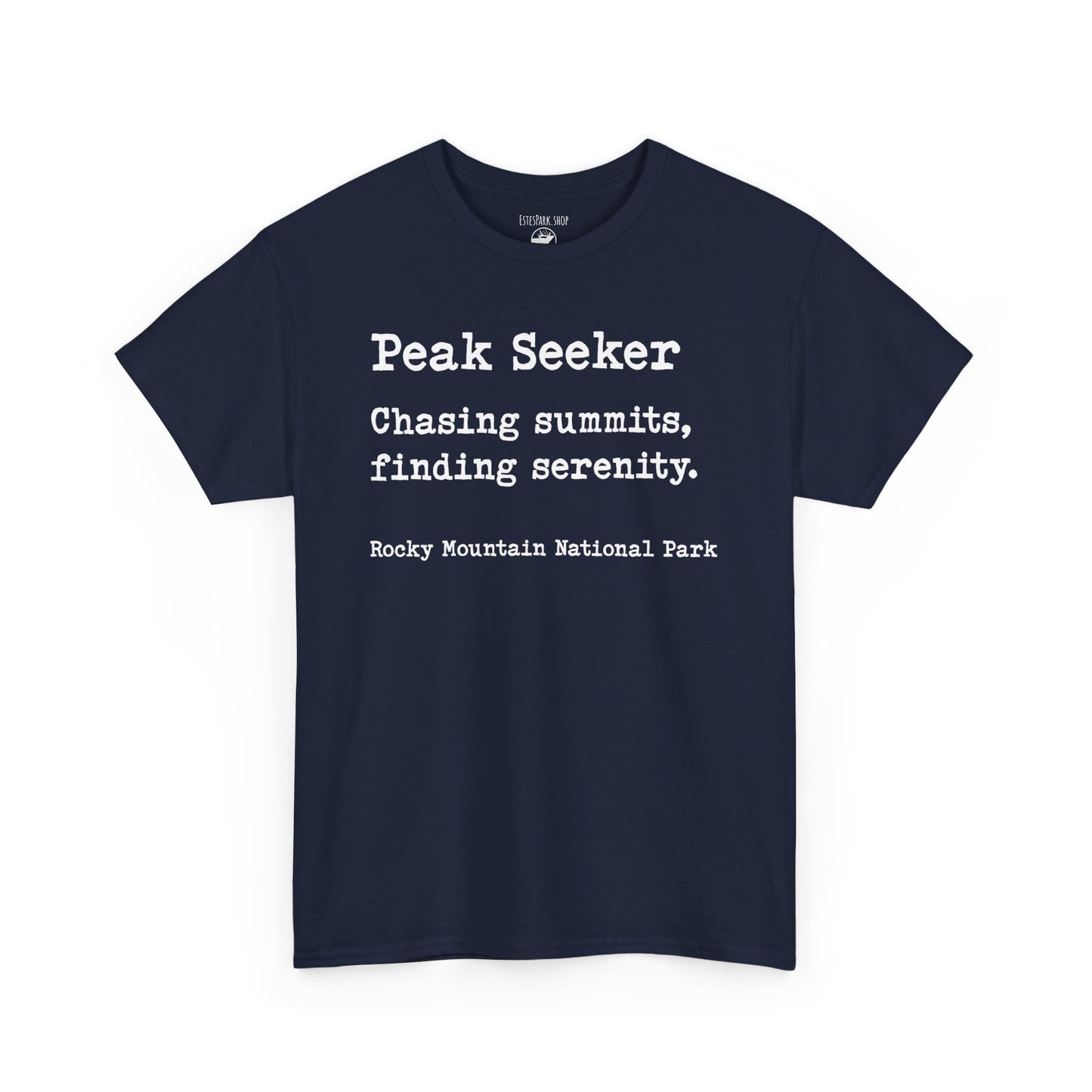 Peak Seeker | RMNP | Adult Cotton Tee