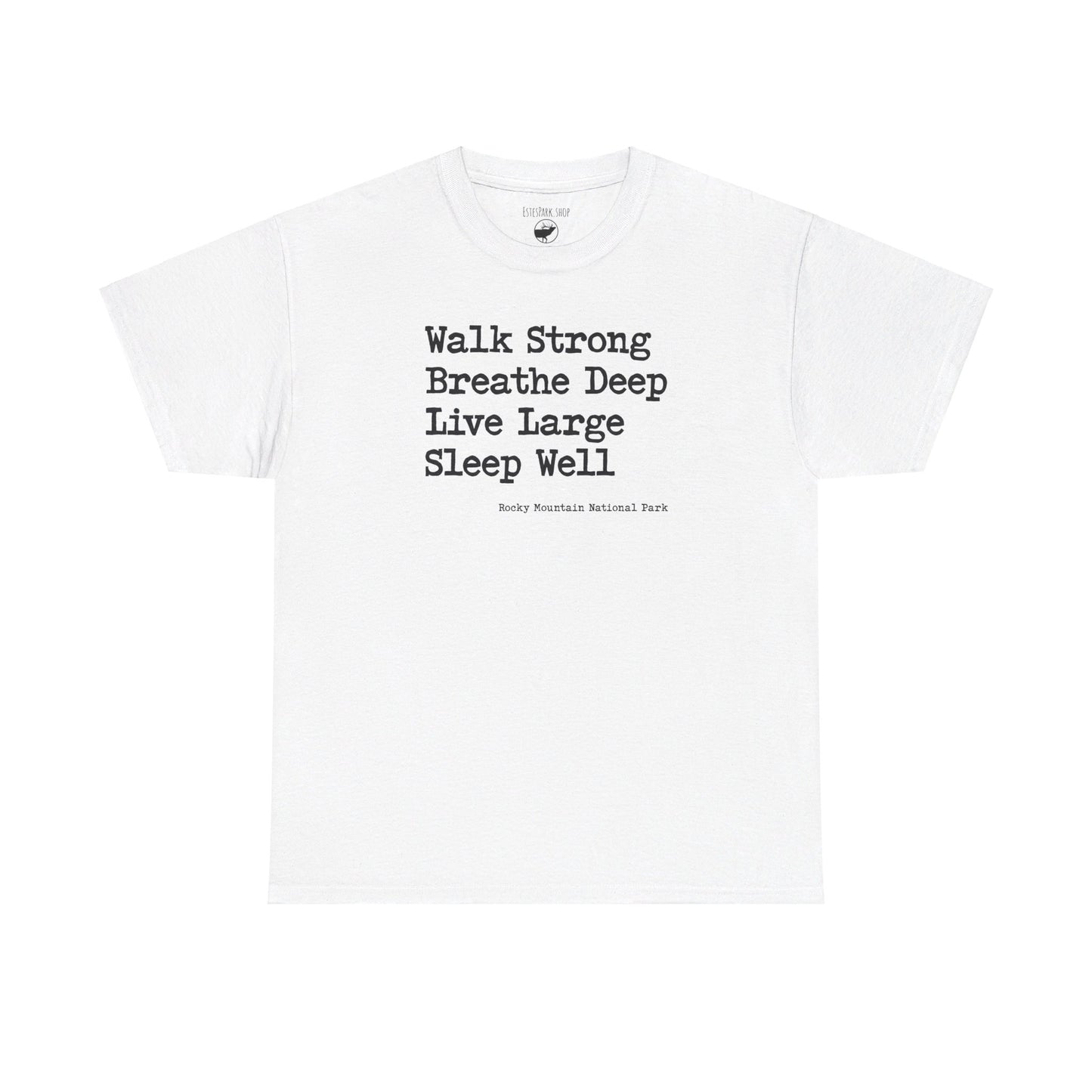 Walk Strong | RMNP | Adult Cotton Tee