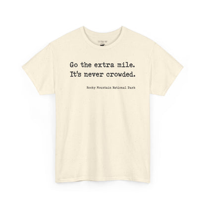 Go the Extra Mile | RMNP | Adult Cotton Tee