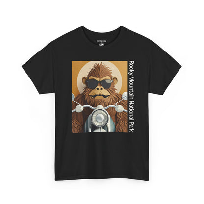 Cruisin' With Bigfoot | Layered Paper | RMNP | Adult Cotton Tee