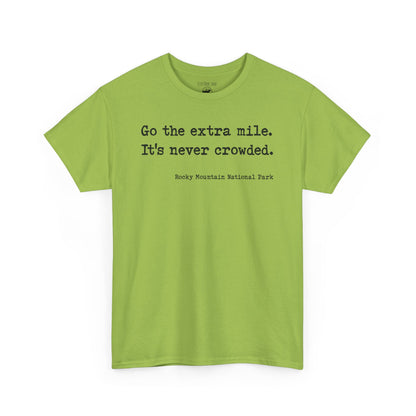 Go the Extra Mile | RMNP | Adult Cotton Tee