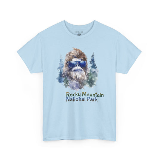 Watchful Bigfoot Portrait | RMNP | Adult Cotton Tee