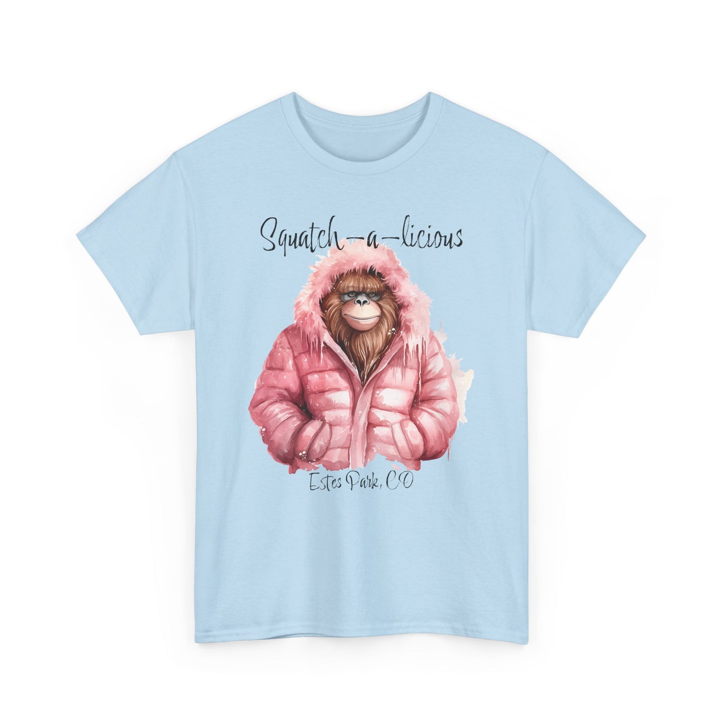Squatch-a-Licious | Bigfoot | Estes Park | Adult Cotton Tee