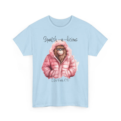 Squatch-a-Licious | Bigfoot | Estes Park | Adult Cotton Tee
