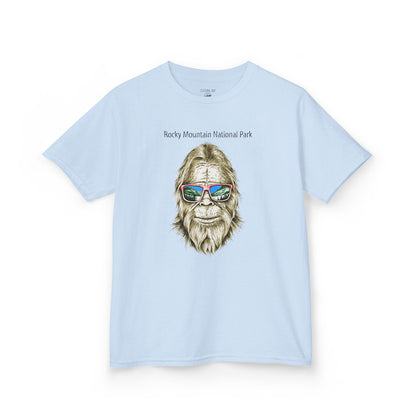 Hippie Bigfoot | RMNP | Kids Heavy Cotton Tshirt