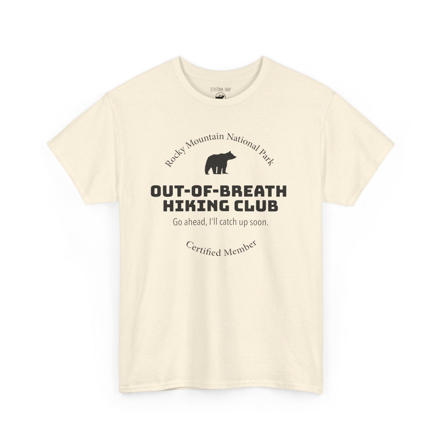 Out-of-Breath Club #3 | RMNP | Adult Cotton Tee