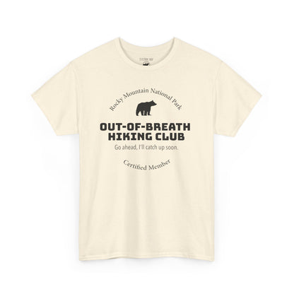 Out-of-Breath Club #3 | RMNP | Adult Cotton Tee