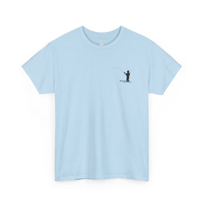 Many Men Go Fishing  | Adult Cotton Tee