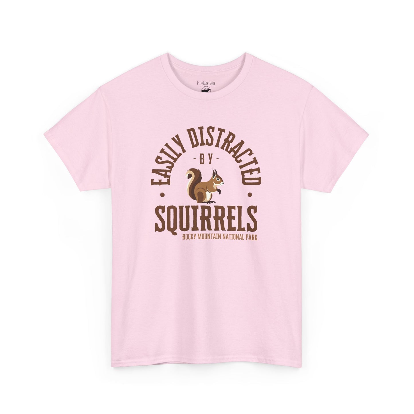 Easily Distracted by Squirrels | RMNP | Heavy Cotton Tee