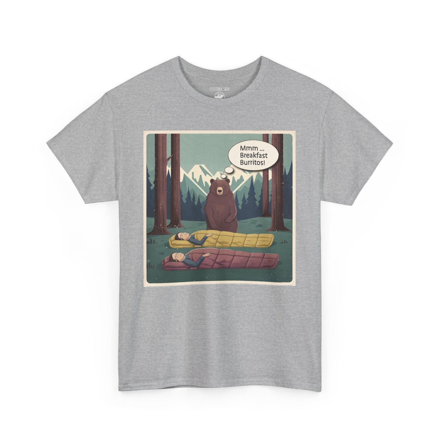 Breakfast Burritos | RMNP | Adult Cotton Tee
