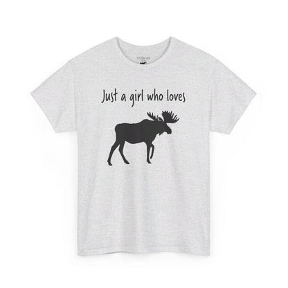 Just a Girl Who Loves Moose | RMNP | Adult Cotton Tee