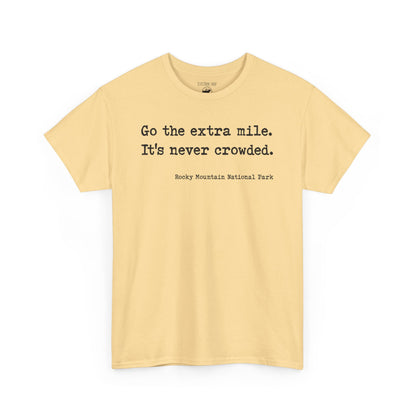 Go the Extra Mile | RMNP | Adult Cotton Tee