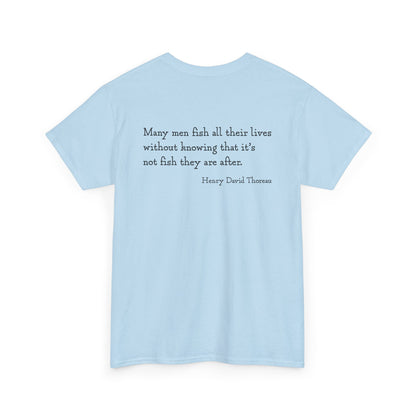 Many Men Go Fishing  | Adult Cotton Tee