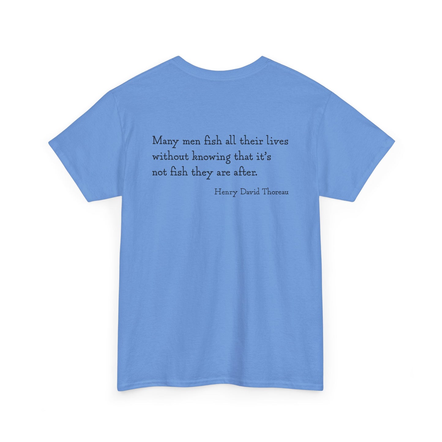 Many Men Go Fishing  | Adult Cotton Tee