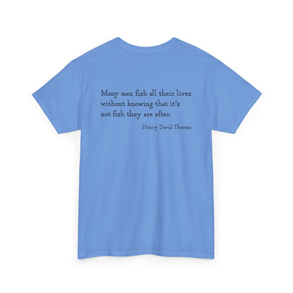 Many Men Go Fishing  | Adult Cotton Tee
