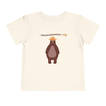 Bear Ranger | Protect Rocky Mountain National Park | RMNP | Cotton Toddler Tshirt