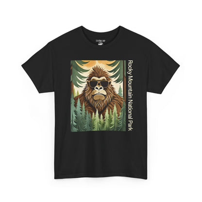 Watching For Bigfoot  | Layered Paper | RMNP | Adult Cotton Tee