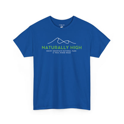 Naturally High | Trail Ridge Road | RMNP | Adult Cotton Tee