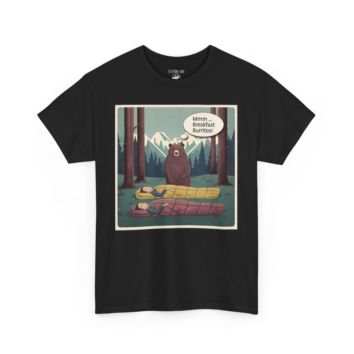 Breakfast Burritos | RMNP | Adult Cotton Tee