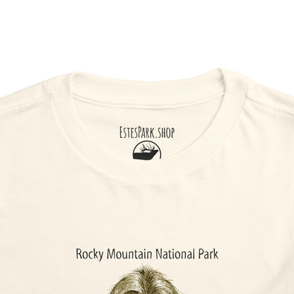 Hippie Bigfoot | RMNP | Cotton Toddler Tshirt