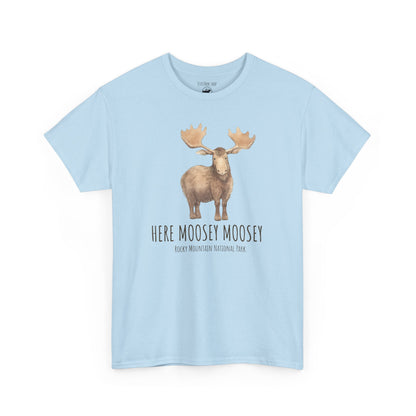 Here Moosey Moosey | Adult Cotton Tee