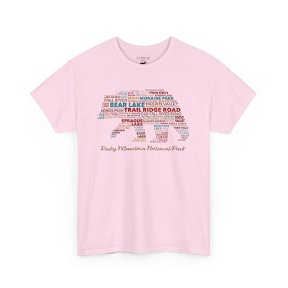 RMNP Place Names Bear | RMNP | Heavy Cotton Tee