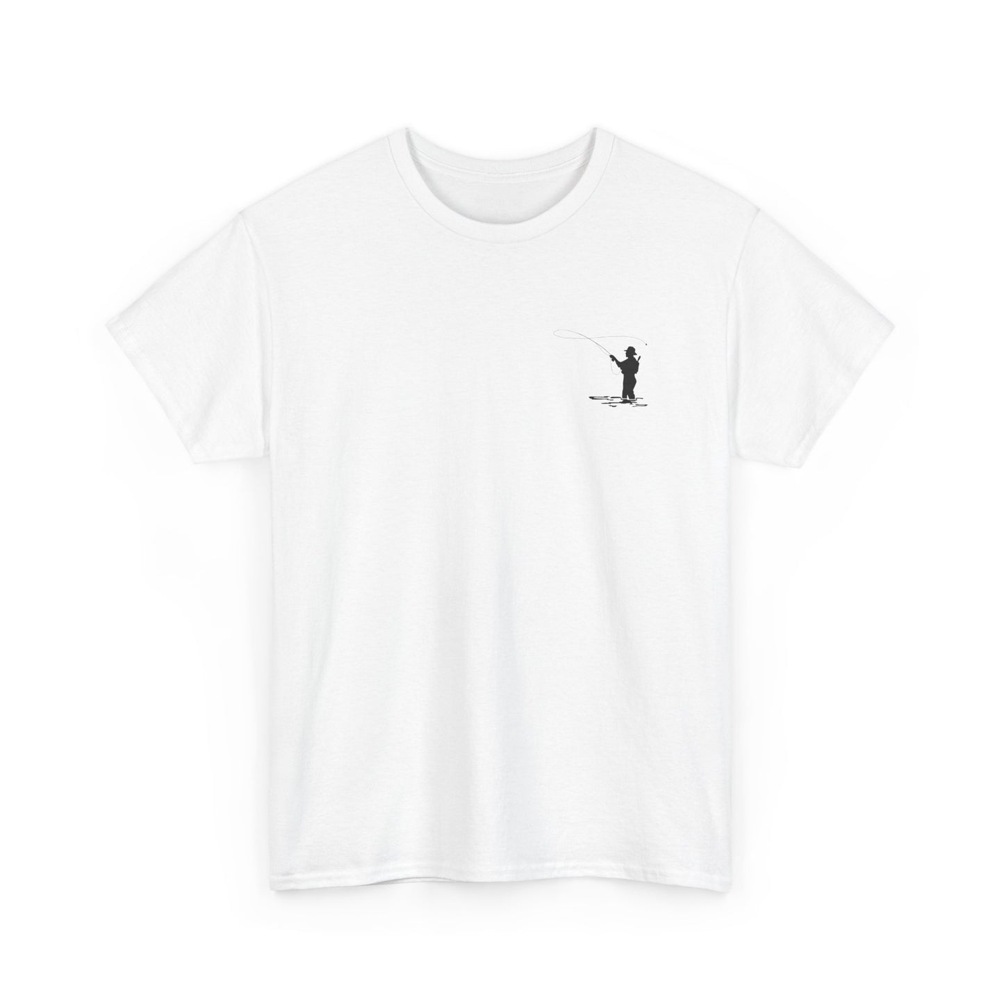 Many Men Go Fishing  | Adult Cotton Tee
