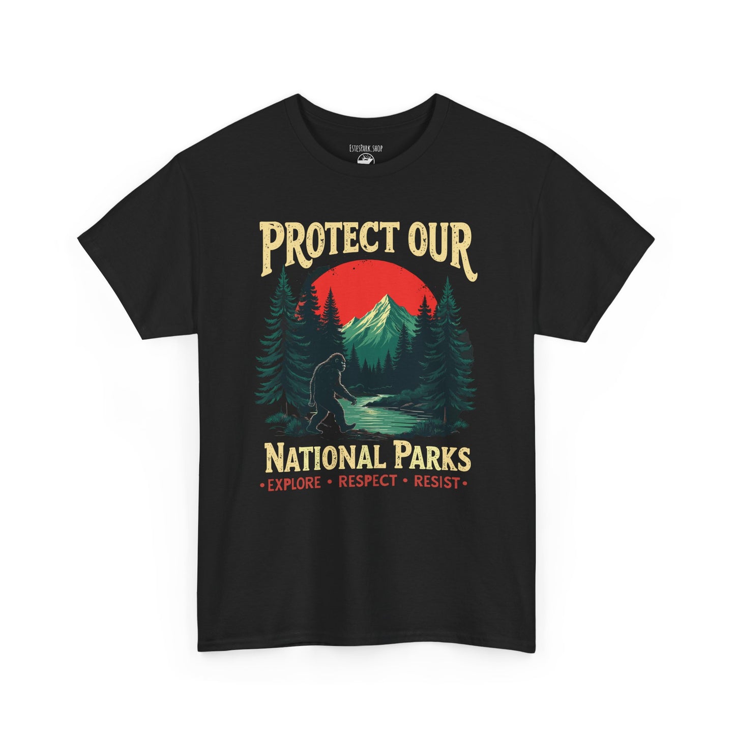 Protect Our National Parks | Bigfoot | Adult Cotton Tee