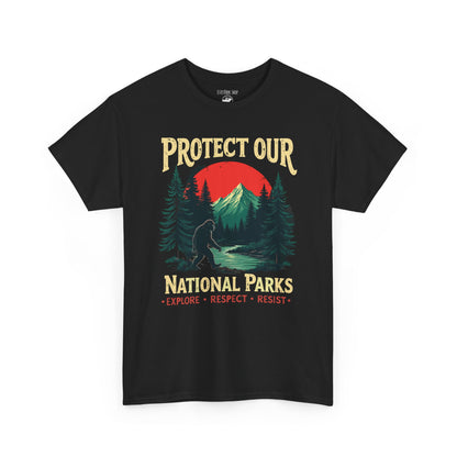 Protect Our National Parks | Bigfoot | Adult Cotton Tee