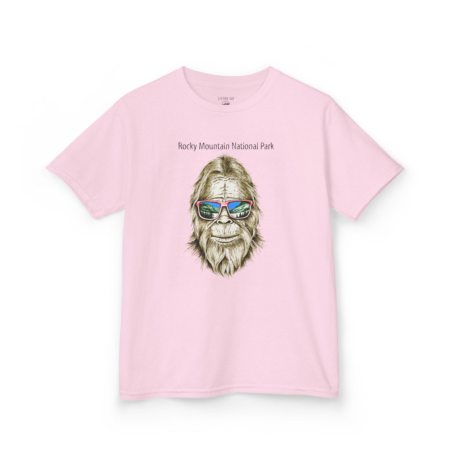 Hippie Bigfoot | RMNP | Kids Heavy Cotton Tshirt