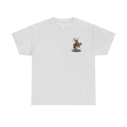 Trout Cowboy | Adult Cotton Tee